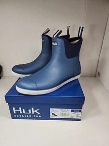 Size 14 Huk Fishing Boots Rogue Wave Mens Blue / Sargasso Sea  H8021007-409 NWB - Picture 1 of 10