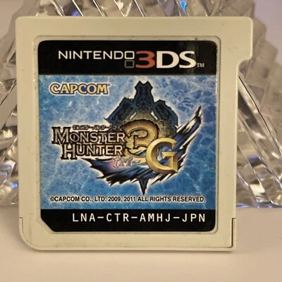 Japan 2011 Monster Hunter Tri 3G Nintendo 3DS LNA-CTR-AMHJ-JPN US Seller - Image 1 of 4