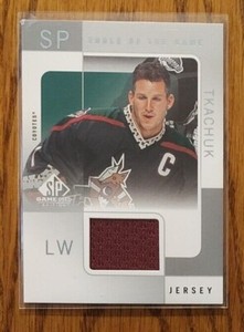 Keith Tkachuk (Coyotes) 2000-01 SP Game Used hockey Tools of the Game JERSEY