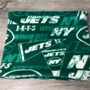 NFL New York NY Jets gaiter neck warmer fleece Scarf Tube Earmuff Gator Cowl - Picture 1 of 7