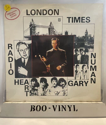 Radio Heart Gary Numan - London Times - 12"+7"flexi 1987 VG+ / VG+ - Image 1 of 4