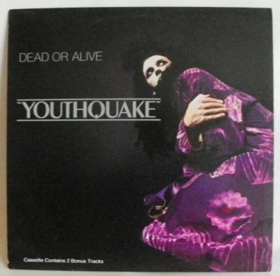 Youthquake -Dead or Alive - LP Vinyl Record 12" Rare Cover (Cassette note) - Image 1 of 4