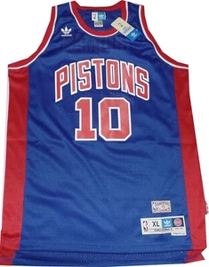 Camiseta Dennis Rodman Detroit Pistons Swingman Adidas 7996A Talla Grande XL Etiquetas Nuevas - Imagen 1 de 7