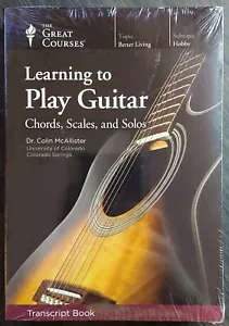 Great Courses Transcript Learning to Play Guitar Chords, Scales, and Solos NEW - Picture 1 of 2