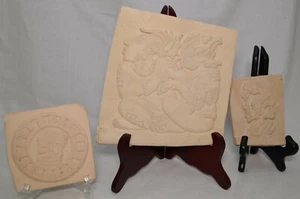 Mayan Temple Tablet Sculpture Plaque Replica Reproduction - Picture 1 of 7