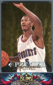 1994-95 SP Denver Nuggets Jalen Rose #13 Rookie - Picture 1 of 2