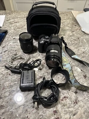 Câmera Digital OLYMPUS E-500 8.0MP 14-45mm, Bolsa 40-150mm - Imagem 1 de 4