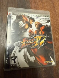 Street Fighter 4 IV Sony PlayStation 3 PS3 Complete W\ Manual Collectors Edition - Picture 1 of 5