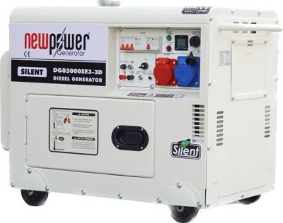 DG8500 Stromerzeuger 6,5 kw 6500 Watt Stromaggregat E-Start AVR  230V oder 400V - Bild 1 von 4