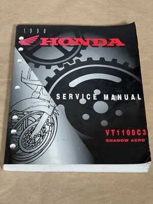 Honda VT1100C3 1998 Shadow Aero 1100 VT1100 manual de reparación de servicio de taller oficial Foto 1 de 4