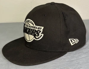 Official NBA LosAngeles Lakers 9FIFTY Cap Snap Sports Hat New Era Flat Bill - Picture 1 of 9