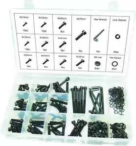 Pesce Spada 30081 - Assortimento viti con tappo testa a brugola 363 pezzi - Foto 1 di 2