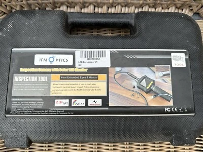 IFM Optics Inspection LCD Camera With 1m Flexible Probe 8mm Camera - Image 1 of 2