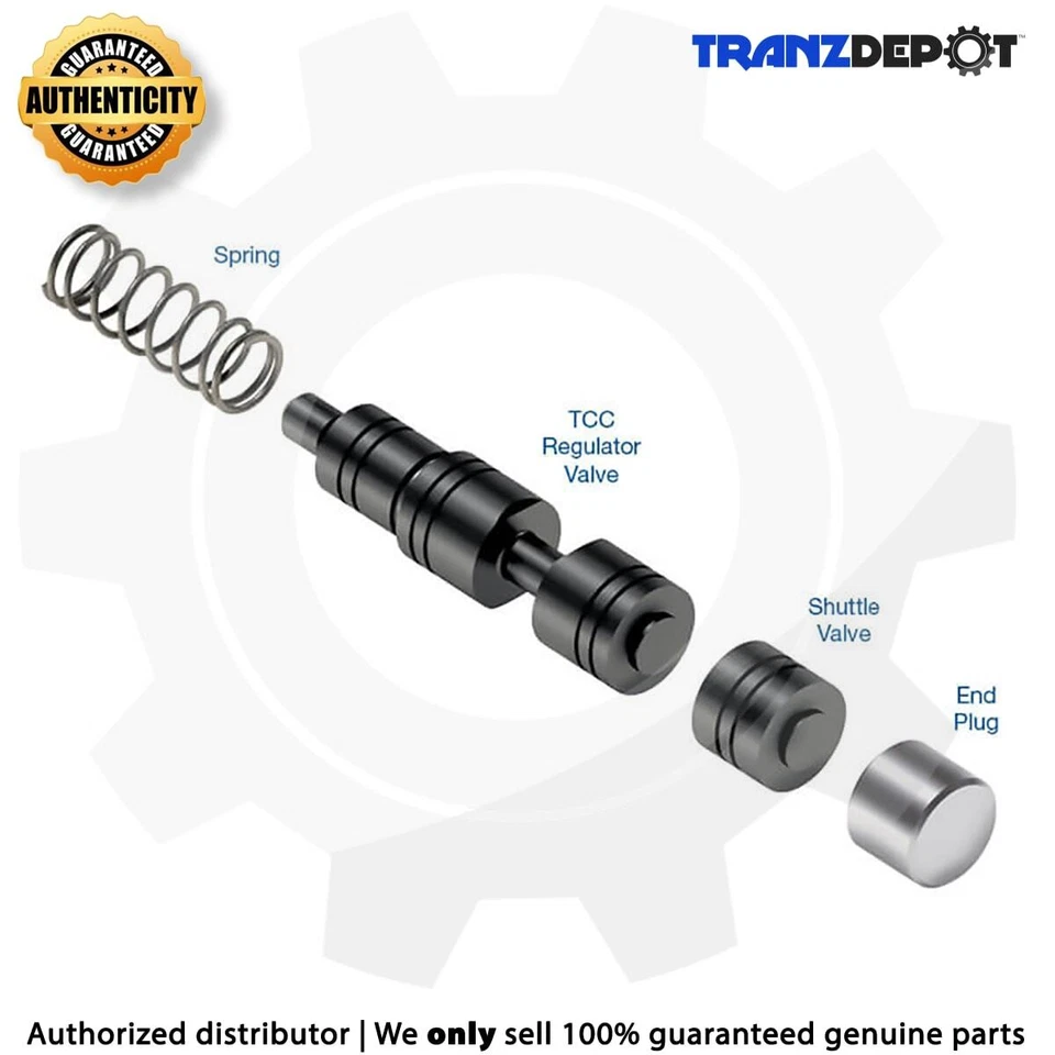 Sonnax 6L45 6L50 6L80 6L90 Kit de válvula reguladora TCC de gran tamaño (#104740-07K) Foto 1 de 1