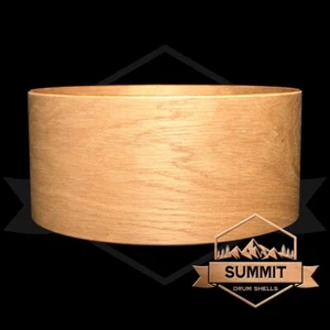 Summit 13x3.5 Piccolo Snare Drum Shell Oak - Picture 1 of 6