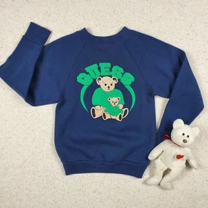 Vintage Guess Bears Sweatshirt 5t/6 - Picture 1 of 4