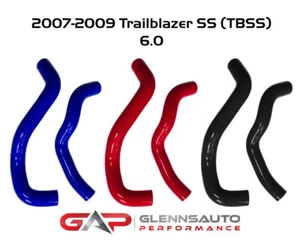 Kit de manguera de radiador de silicona roja para 2007-2009 Trailblazer SS (TBSS) 6.0L - Imagen 1 de 2