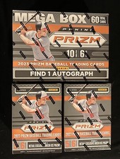 🔥LOT Of 3 ~ 2023 Panini Prizm MLB Sealed Boxes - 1 Mega & 2 Blasters🔥