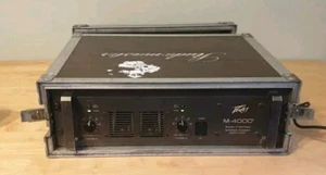 Peavey M-4000 Mark V Series Stereo Power Amplifier With Flight Case Power Tested - Picture 1 of 13