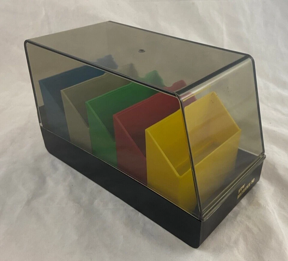 Vintage - SRW Microdex  50 - 3.5" - Floppy Disk Case - Image 1 of 4