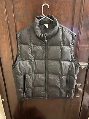 Gap мужской размер XL двусторонний черный вниз смесь пуховик жилет куртка упаковка - Изображение 1 из 4