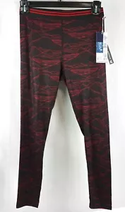 Damen Base Layer Leggings Größe L leicht feuchtigkeitsableitend schwarz rot Kyodan - Bild 1 von 9