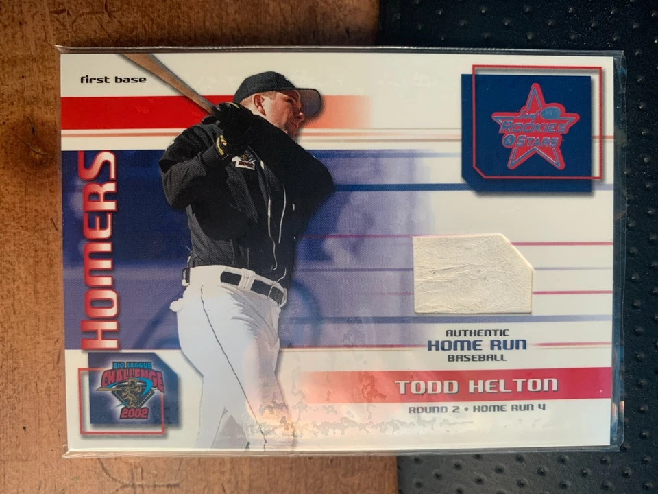 Leaf Rookies and Stars 2002 BLC Homers #H8 Todd Helton #'d 12/25 Foto 1 de 1