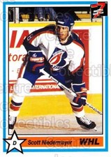 1990-91 7th Inning Sketch WHL #289 Scott Niedermayer