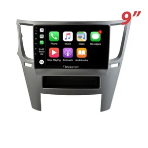 9" Wireless CarPlay Android Auto Nakamichi BT For Subaru Liberty Outback 09-14 O - Picture 1 of 3