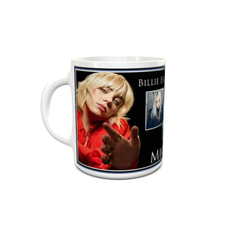 SUBRIGHT Billie Eilish Personalised Mug Brand New Great Unique Gift Free UK Shipping