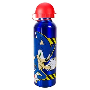 Sonic The Hedgehog Botella de Aluminio Bebida de Agua Niños Regreso a la Escuela Azul - Imagen 1 de 3