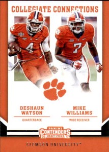2017 CONTENDERS DRAFT PICKS COLLEGIATE CONNECTIONS ASSORTED SINGLES U-PICK