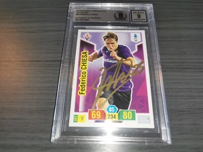 Federico Chiesa hand signed Beckett Authentication COA Panini 2019-20 #88 - Image 1 of 2