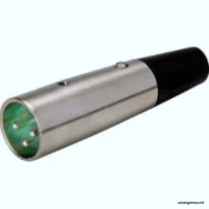 Genuino Switchcraft Serie A3M 3 Pin XLR Micrófono Macho Conector de Extremo de Cable Pin Plateado - Imagen 1 de 1