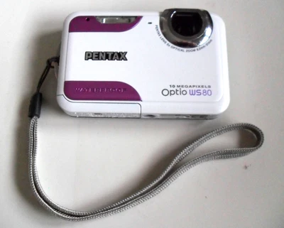 PENTAX Optio WS80 Waterproof & Dustproof Digital Camera - Image 1 of 4