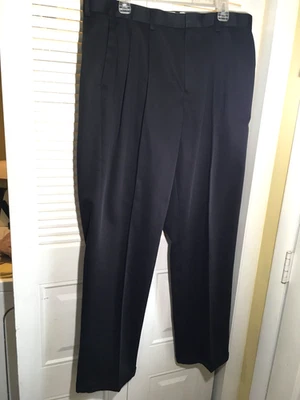 Sz 38x36 Dockers D4 relaxed fit navy blue khaki chino pants pleated front cuffed - Image 1 of 4