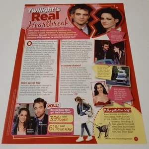 Robert Pattinson & Kristen Stewart 1 Seite Artikel/Ausschnitt - Bild 1 von 1