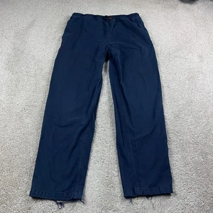 Gramicci Pants Mens Extra Large Blue Climbing Belted Baggy Skater Streetwear - Picture 1 of 14