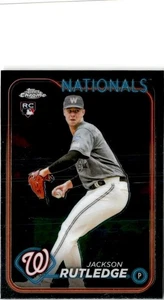 Tarjeta de béisbol Jackson Rutledge Topps cromada 2024 - Imagen 1 de 1