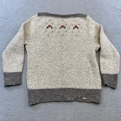 Suéter Giesswein Mujer 12 EU 42 Gris Avena Pura Lana Nueva Hecho Austria Tejido Foto 1 de 4