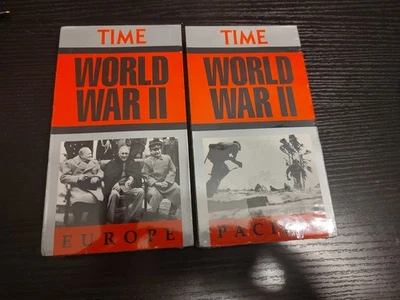 Time - World War II Vol 1 & 2 VHS - Europe/Pacific vintage and sealed - Image 1 of 3