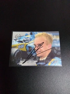 Futera Grand Prix Heikki Kovalainen Autographed F1 Trading Card Signed Suzuka - Picture 1 of 1