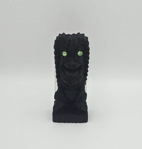 Vintage 1971 HIP Originals Hawaii God of Love Tiki Green Eye Figurine Statue 5” - Bild 1 von 8