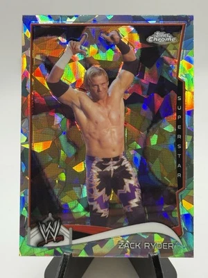 2014 Topps Chrome WWE Atomic Refractor Zack Ryder #52 - Image 1 of 2