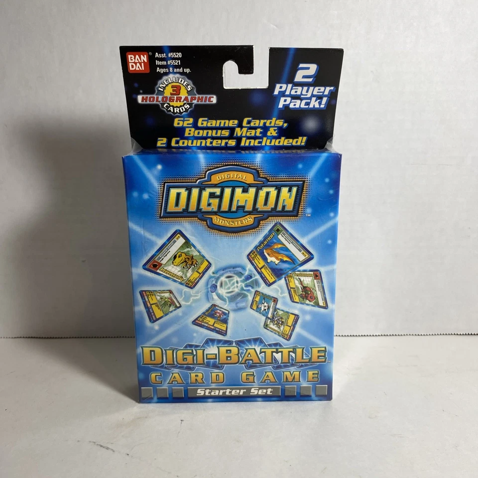 Digimon Cards Digi Battle 2 Player Starter Set Pack 1st Edition - New Sealed - Image 1 of 4