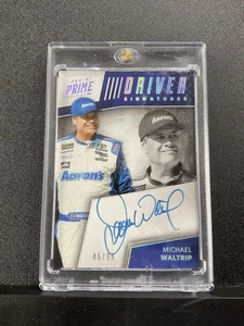 2018 Panini Prime Michael Waltrip #DS-MW Driver Signatures #/99 - Picture 1 of 2