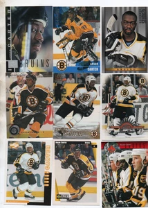 9-anson carter lot #1 boston bruins nice mix - Picture 1 of 1