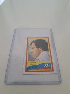 Platini card no. 21 football world cup mexico 86 monty gum trading card superb - Picture 1 of 2
