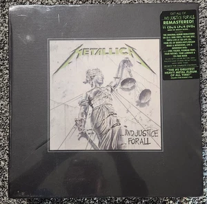 Metallica...And Justice For All Deluxe Box Set (CD, DVD, LP Vinyl) SEE DESCRIPTI - Imagen 1 de 11
