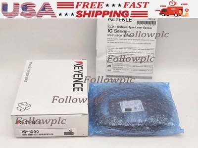 KEYENCE IG-1000 CCD transmission type digital laser sensor amplifier unit Japan - Image 1 of 3